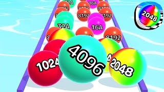 Ball Run 2048 Merge Number Live merge ballrun live [upl. by Nhguavahs156]