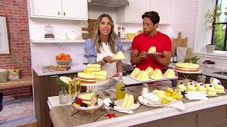 Delizioso Desserts 325 lb Italian Limoncello Cake on QVC [upl. by Ynabla]