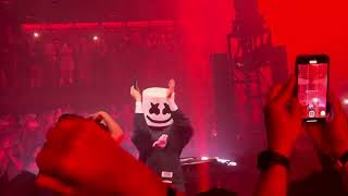 Marshmello arrives  360 Stage  Echostage  Washington DC  8312024 [upl. by Enyrhtak]