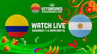 SEMIFINALS Colombia v Argentina  Full Basketball Game  South American U17 Womens Champ 2023 [upl. by Gignac]