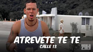 ATREVETE TE TE  CALLE 13  Letra  Lyric [upl. by Coffeng]