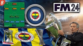 FM24 Fenerbahçe FİNALDEYİZ VE FENERBAHÇE ŞAMPİYON Bölüm 8 [upl. by Mcgee]