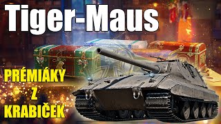 🎄 TigerMaus Prémiáky z krabiček 2023  World of Tanks [upl. by Adnuahs665]