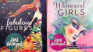 Review Jane Davenport Fabulous Figures and Whimsical Girls Books [upl. by Novehs]