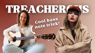 TREACHEROUS Taylor Swift Guitar Tutorial  Red Taylors Version Live Acoustic Performance [upl. by Ilysa]