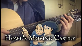 Howls Moving Castle on a 12 STRING Guitar [upl. by Scheers]