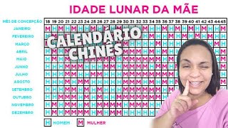 CALENDÁRIO CHINÊSTABELA CHINESA  Dessa vez não deu certo [upl. by Lesh]