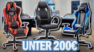 Beste GAMINGSTÜHLE UNTER 200€  Top 3 Gamingsessel unter 200Euro [upl. by Januarius]