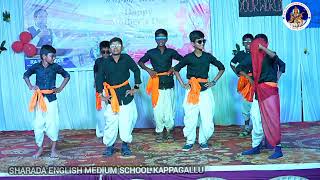 Mastu mastu hudugi banldu remix songs dance performance by children Sharada school Kappagallu [upl. by Nitsirt]