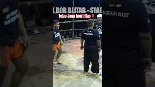 Pukulan Brutal‼️ Tetap Jaga Sportifitas Persahabatan Tarung endekar Pencak Dor Blitar VS Kediri [upl. by Ynnaffit799]