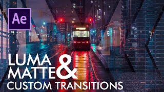 Luma Matte and Custom Transitions in After Effects  اردو  हिंदी [upl. by Adiel394]