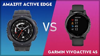 Amazfit Active Edge vs Garmin Vivoactive 4S Comparison [upl. by Nirraj]