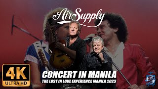 WATCH IT LIVE AIR SUPPLY CONCERT 2023 IN MANILA [upl. by Solokin]