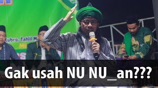 Jangan Ikuti Omongan Gak usah NU NUanᴴᴰ  Sayyid Seif Alwi [upl. by Aciretnahs378]