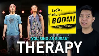 Therapy Jon Part Only  Karaoke  Tick Tick Boom [upl. by Inafets]