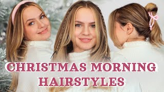 Christmas Morning Hairstyles 2023 Shes back  KayleyMelissa [upl. by Iris868]