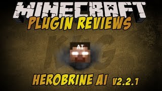 Minecraft Herobrine AI V221 Plugin For CraftBukkit New Video [upl. by Kwarteng352]