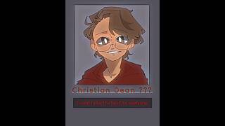 Yearbook Trend Christian Dean art ocartist oc animation edit originalcharacter artist [upl. by Adnahsor]