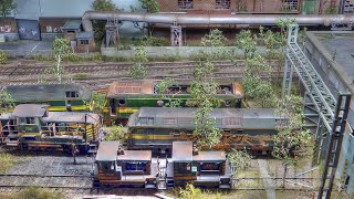 Endstation Eisenbahnfriedhof  H0 Modellbahn „Terminus“ mit Lokfriedhof von Rudi Nelissen [upl. by Kcinimod]