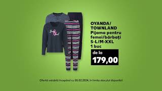 Oferta Kaufland din 5 februarie  Actualizeazăți garderoba [upl. by Outhe]