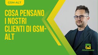 Cosa pensano i nostri clienti del servizio sim per antifurto GSMALT [upl. by Hildick]