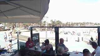 Webcam Lanzarote  Live Stream from the Beachbar in Costa Teguise [upl. by Platus468]