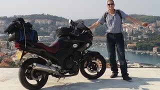 Motorcycle trip across Europe Yamaha TDM 900 Part 2 Greece Albania Montenegro Croatia [upl. by Eilra677]