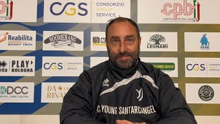 Verucchio  Young Santarcangelo il prepartita con mister Bianchi [upl. by Aieki]