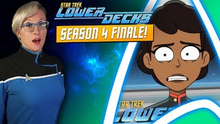 Star Trek Lower Decks SEASON 4 FINALE Review [upl. by Assilym]