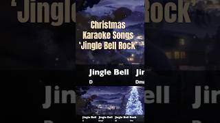 Jingle Bell Rock Acoustic Guitar Christmas Karaoke Songs with Lyrics [upl. by Pufahl]