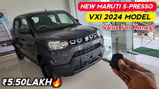 Maruti Suzuki Spresso Vxi 2024 Model  Price  Features  Mileage  Interior  Exterior  Aman Raj [upl. by Hewet983]