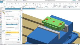 Manufacturing in Solid Edge [upl. by Eriam668]