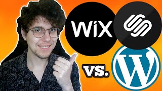 Wix Vs Squarespace Vs Wordpress  Which Is Better [upl. by Jemma]