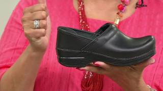 Dansko Professional Leather Clogs in Neutrals on QVC [upl. by Natascha400]