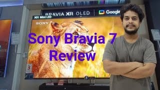 Sony Bravia 7 Review 2024 Hindi  Bravia 7 Vs X90L shubzgadgets ledtv sonybraviatv qledtv [upl. by Daven]