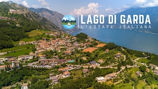 INCREDIBLE panoramic views of Lake Garda  LESTATE ITALIANA [upl. by Nnayr]