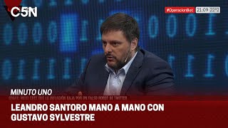 LEANDRO SANTORO ¨PAGAR GANANCIAS es una PROVOCACIÓN a la CLASE MEDIA¨ [upl. by Ezirtaeb]