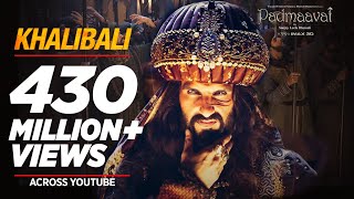 Padmaavat Khalibali  Ranveer Singh  Deepika Padukone  Shahid Kapoor  Shivam Pathak [upl. by Keating]