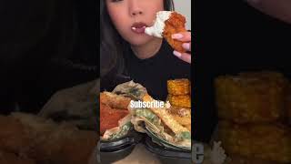 Wingstop shorts asmr mukbang bigbites eatingasmr food [upl. by Marciano]