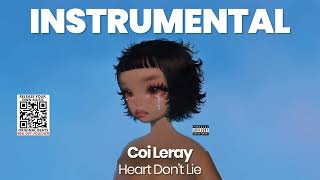 INSTRUMENTAL BEAT  Heart Dont Lie  Coi Leray [upl. by Terrej]