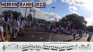 Hebron Band 2022 Tenor Sax Transcription [upl. by Enad435]