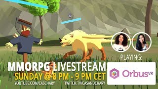 LETS PLAY A VR MMORPG  OrbusVR  TPCAST HTC Vive amp Oculus Rift Gameplay [upl. by Enyaj966]