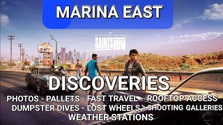 Saints Row  Marina East Discovery Locations 100 [upl. by Eimrej987]