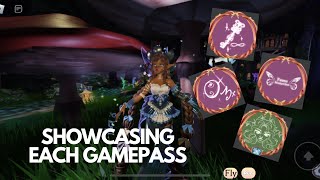 Showcasing each Gamepass of The Mythical Guardians  Roblox  Deedee [upl. by Salohci933]