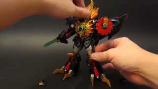 Super Robot ChogokinGenesic Gaogaigar勇者王 review [upl. by Sussi]