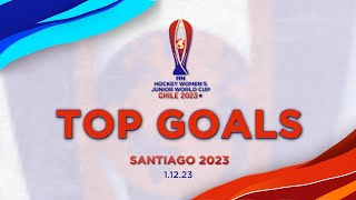 FIH Hockey Womens Junior World Cup 2023 Chile  Top Goals from Day 3  risingstars [upl. by Boelter623]