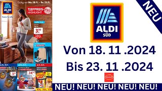 ALDI Süd Prospekte Angebote Werbung Gültig von 181124 bis 231124​ Werbung DE [upl. by Vaientina]