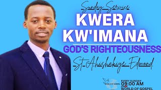 ITERANIRO RYERA  KWERA KWIMANARighteousness of God  Sunday Service with St Edmond [upl. by Ydnirb]