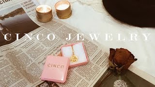 Unboxing CINCO Jewelry GINGER NECKLACE  the morning aroma [upl. by Cia]