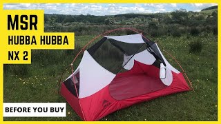 MSR Hubba Hubba NX 2 Setup  Overview My New Tent [upl. by Hrutkay]